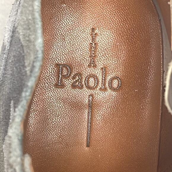 Linea Paolo Wedge Green Camo Bootie Size 9 - Picture 3 of 5